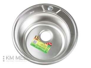 Мийка врізна кругла діам.480мм