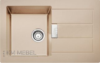 Мойка FRANKE SID 611-78 пластик сахара  (оборотная)+вентиль с сифоном (шт.)