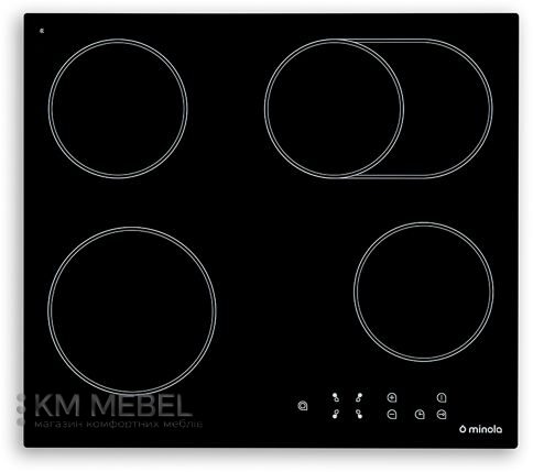 Варочная поверхность Minola MVH 6142 GBL Варочная поверхность Minola MVH 6142 GBL