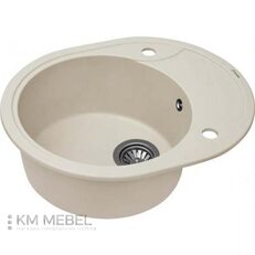 Кухонная мойка Perfelli Primo OGP 135-58 light beige Кухонная мойка Perfelli Primo OGP 135-58 light beige
