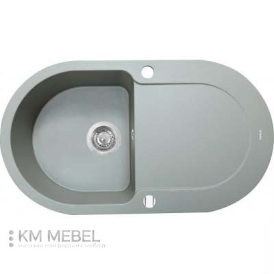 Кухонная мойка Perfelli Izetta OGI 1141-78 grey metallic