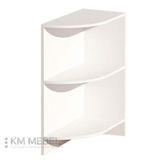 Тумба нижняя Н30.82 кут. открытая "Крашеный высокий глянец с печатью" Тумба нижняя Н30.82 кут. открытая "Крашеный высокий глянец с печатью"