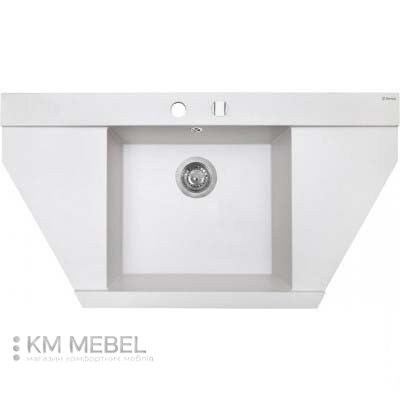 Кухонная мойка PerfelliMajestic TGM 125-96 white Кухонная мойка PerfelliMajestic TGM 125-96 white