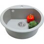 Кухонная мойка Perfelli Sonno RGS 1051-51 grey metallic
