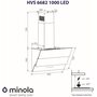 Вытяжка Minola HVS 6682 BL 1000 LED