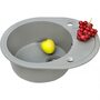 Кухонная мойка Perfelli Primo OGP 1351-58 grey metallic Кухонная мойка Perfelli Primo OGP 1351-58 grey metallic