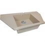 Кухонная мойка Perfelli Majestic TGM 125-96 sand Кухонная мойка Perfelli Majestic TGM 125-96 sand