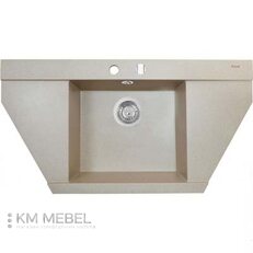 Кухонная мойка Perfelli Majestic TGM 125-96 sand Кухонная мойка Perfelli Majestic TGM 125-96 sand