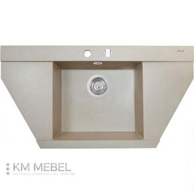 Кухонная мойка Perfelli Majestic TGM 125-96 sand Кухонная мойка Perfelli Majestic TGM 125-96 sand