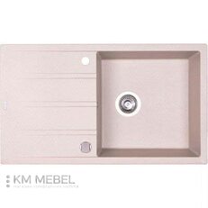 Кухонная мойка Perfelli Riviera PGR 114-86 light beige Кухонная мойка Perfelli Riviera PGR 114-86 light beige