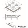 Варочная поверхность Minola MGG 61263 WH Варочная поверхность Minola MGG 61263 WH