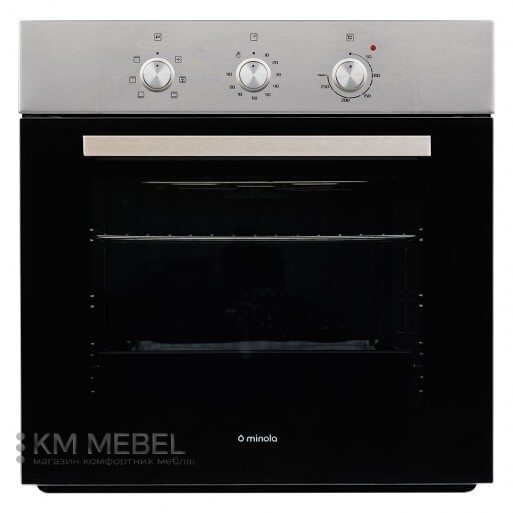 Духовка Minola OE 6632 INOX/BL