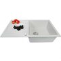 Кухонная мойка Perfelli Villa PGV 114-86 white Кухонная мойка Perfelli Villa PGV 114-86 white
