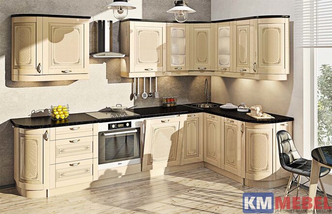 Кухня Французський престиж з друком КХ-6763 Кухня Французський престиж з друком КХ-6763
